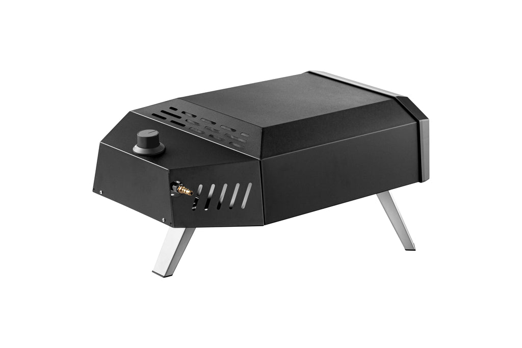 12-Inch Stainless Steel Gas Pizza Oven For Outdoor Parties Single Oven Free-Standing For Household RV Hotel Use