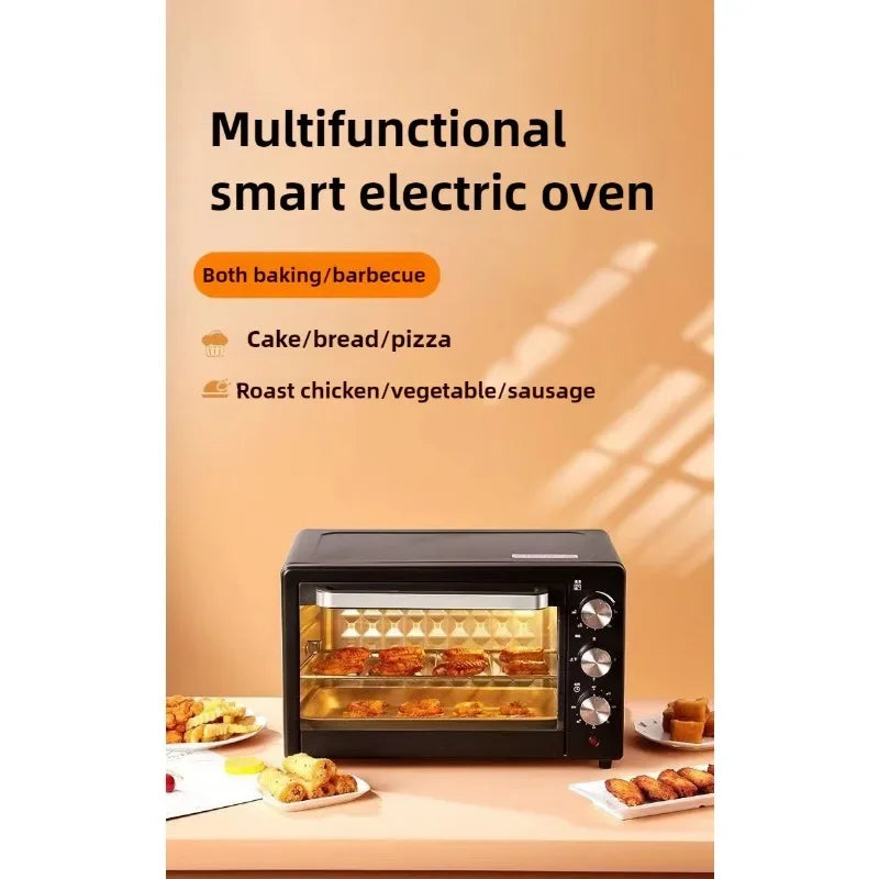 OVEN Electric Oven Multi-function Intelligent Bread Baking Grill All-in-one Temperature Control Household Large-capacity Oven