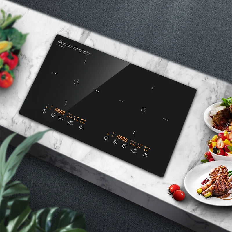 Half Bride Induction Hob Built-in 2 Electric Stove Double Induction Cooker
