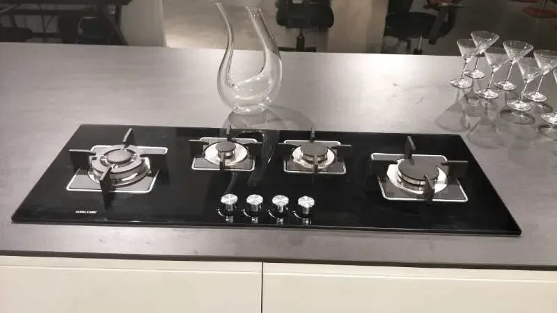Gas StoveNew Arrival Tempered Glass Built In Gas Hob