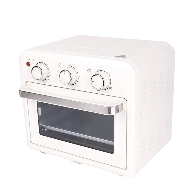 Household Mini Oven 1200W Multifunctional Intelligent Timing Temperature Control Visible Air Fryer Electric Oven Oilless Cooker