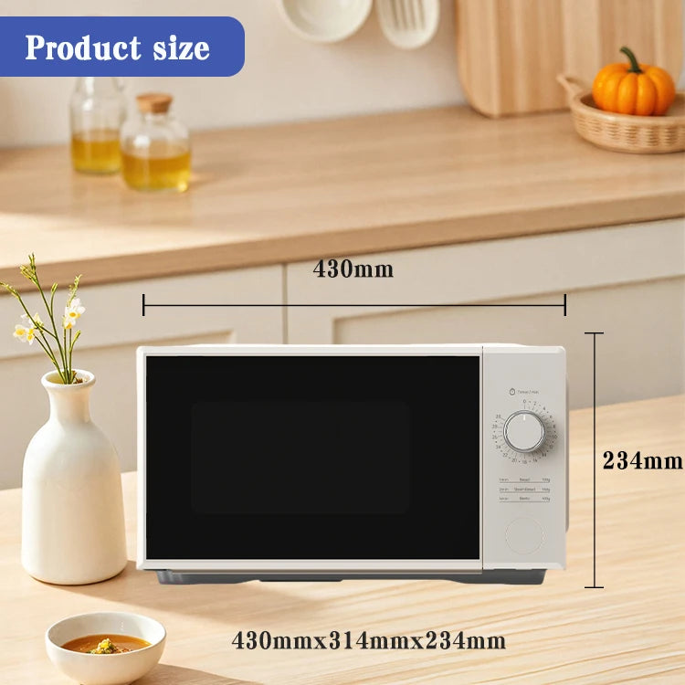 Multifunctional Microwave Oven Microwave Oven 17L Household Appliances Electric Mechanical Knob Control Microwave