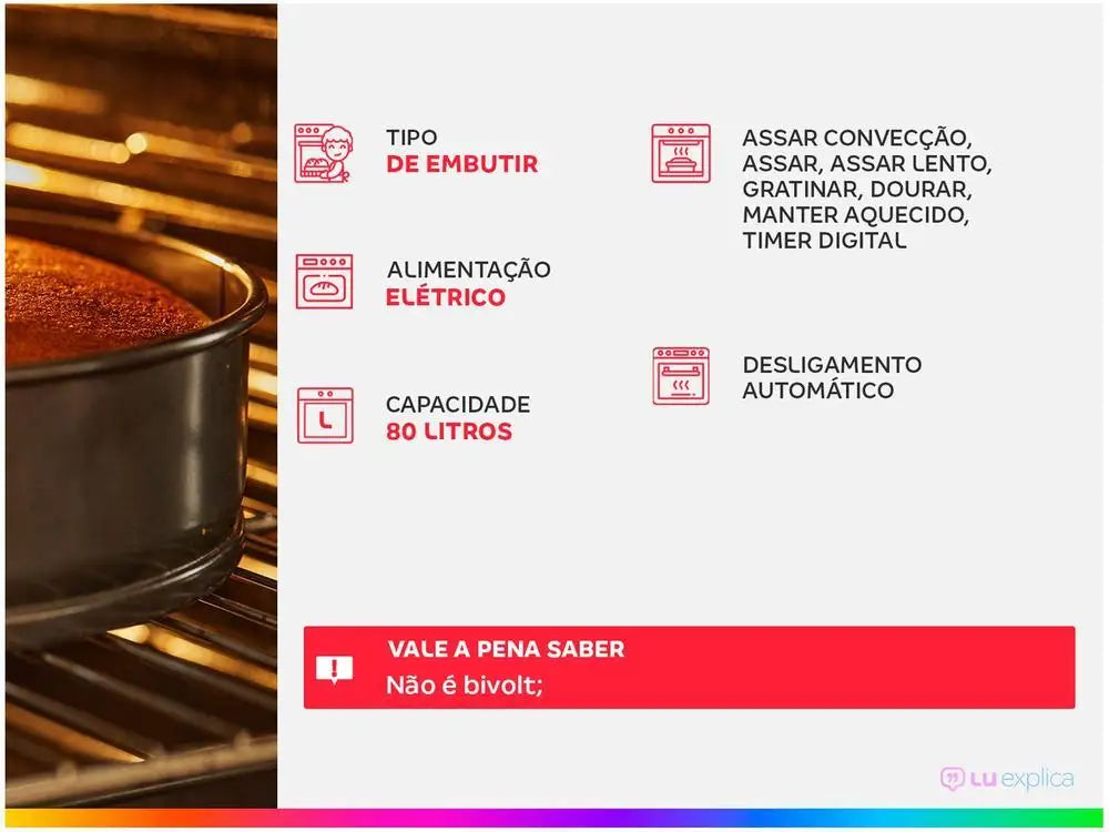 Convection Electrolux Electric Oven-220V