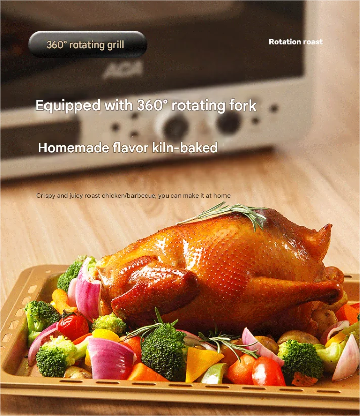 Capacity Pizza Ovens Kitchen Electric Convection Oven Electric Digital Smart Air Fryer Toaster Oven