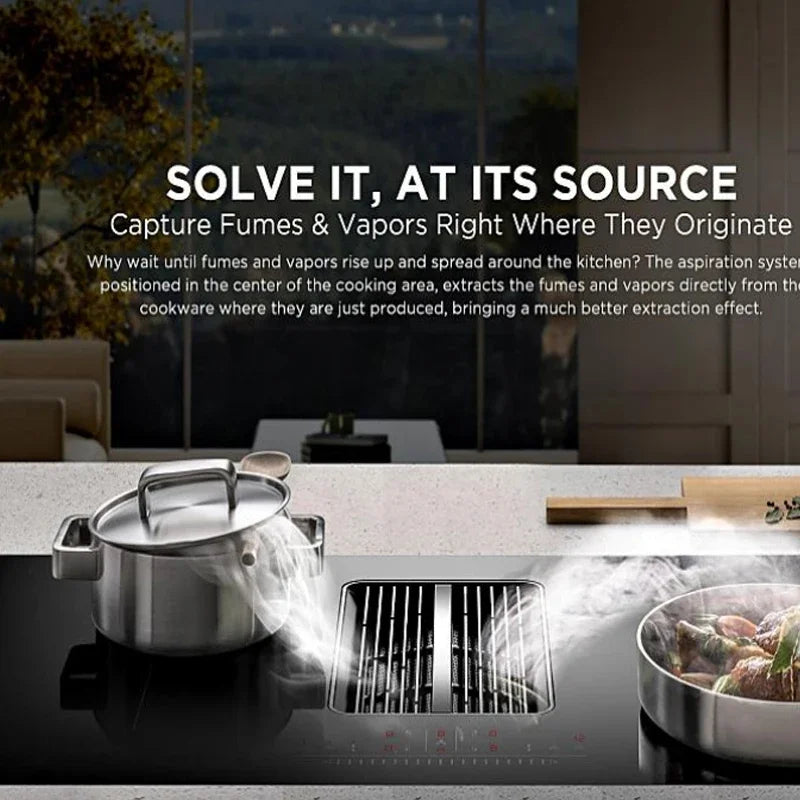 Gas Stove5 Burners Electric Cooktop 30 Inch Built In Electric Radiant Stove Top Ceramic Glass Cooktop With Sensor Touch Control