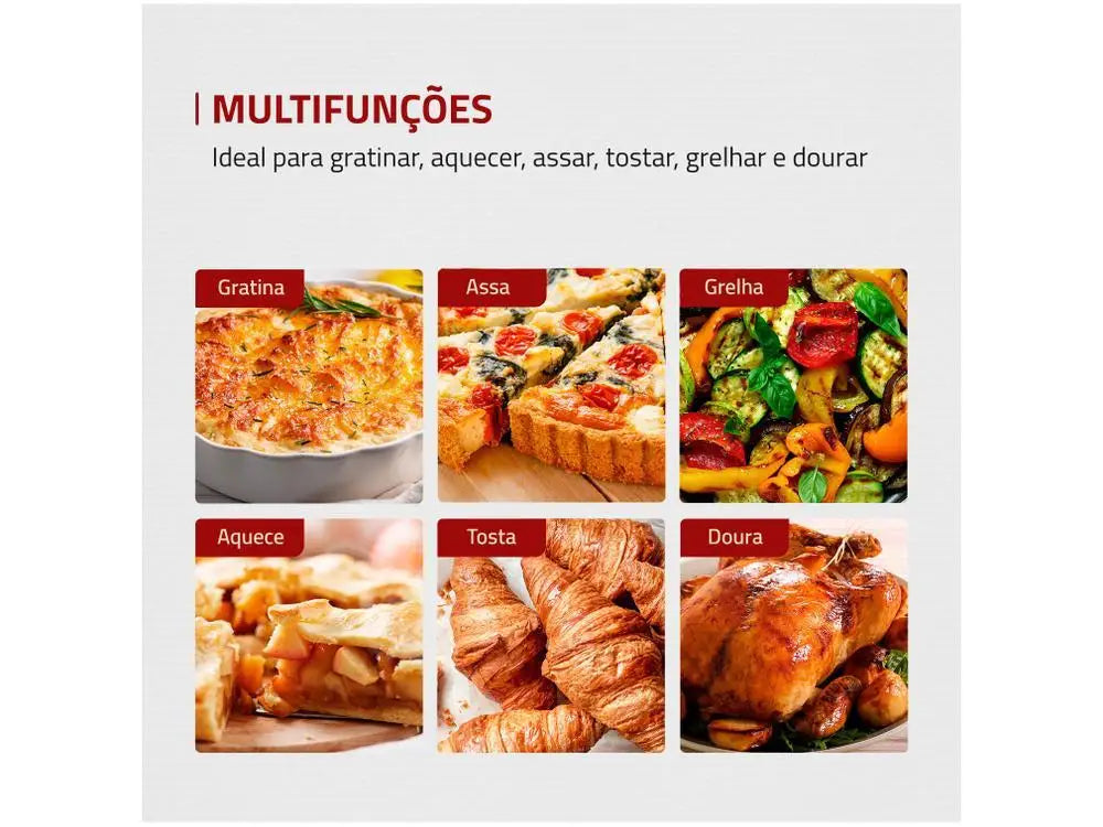 Mondial Countertop Electric Oven with 42L - 220V Timer