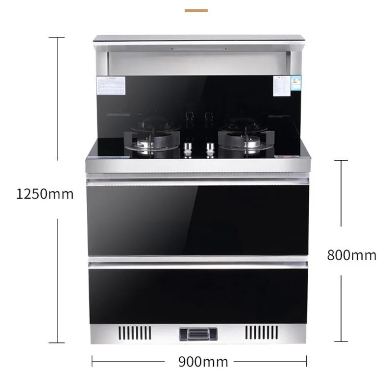 Stove With Oven High Quality New Styles Stainless Steel Kitchen Gas Stove With Range Hood And Oven